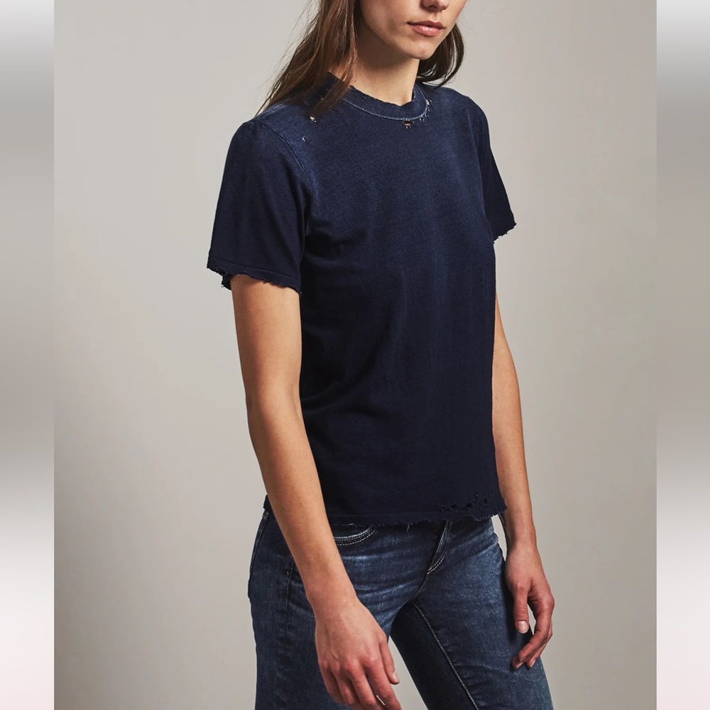 AG Gray Boy Tee in Rock Bottom